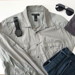 INC Men’s grey shirt, sz Large